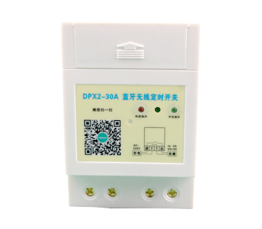 定時開關控制三相電機怎么接線？